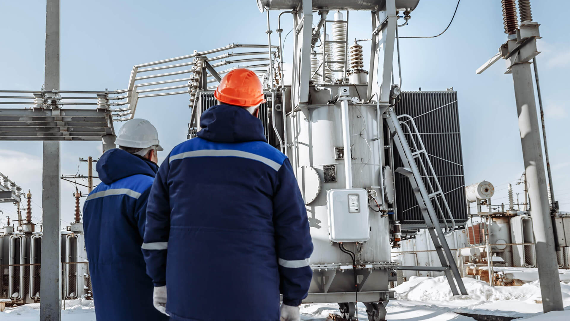 Specialized utility talent work to support a utility infastructure project.