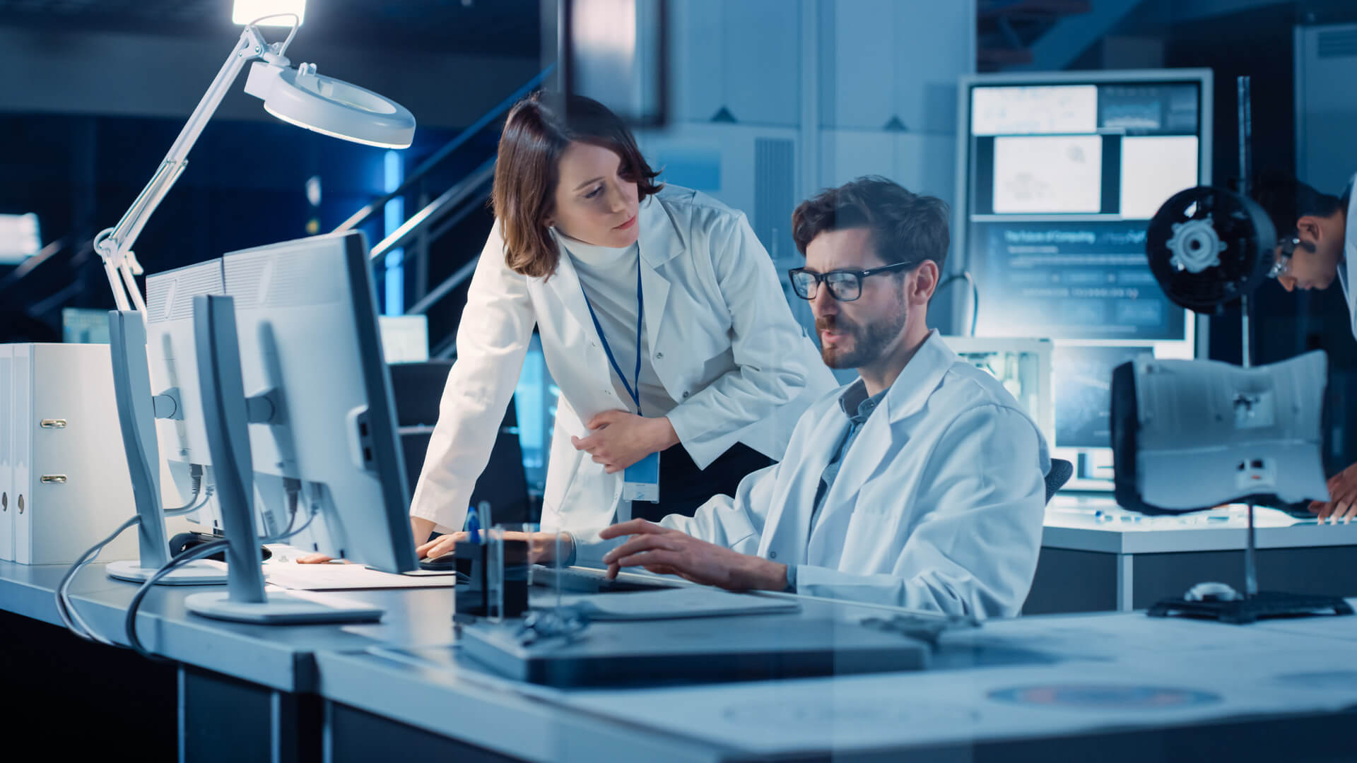 Software QA testers supporting verification and validation (V&V) testing.