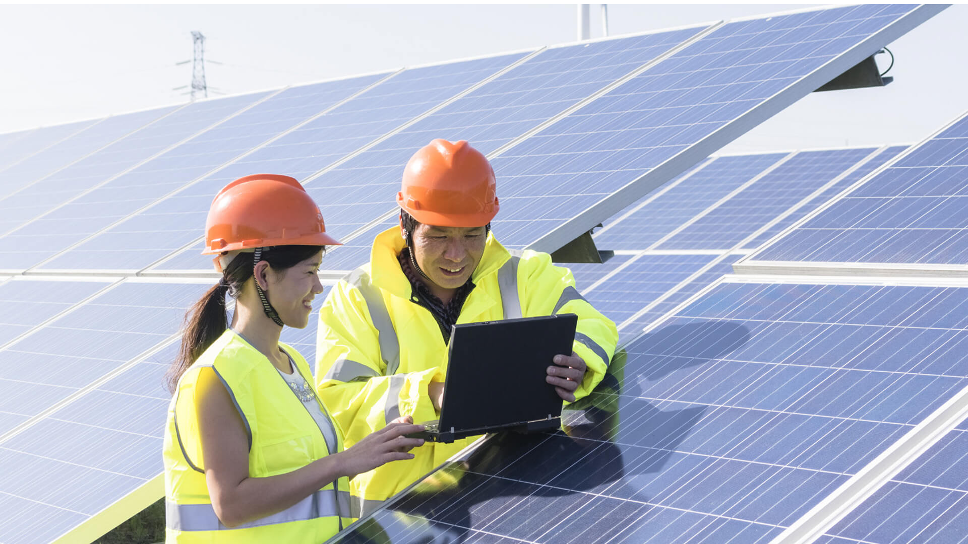 Engineering team supports solar power initatives.