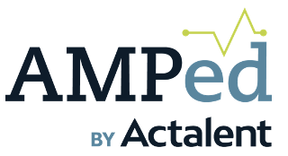 AMPed by Actalent logo