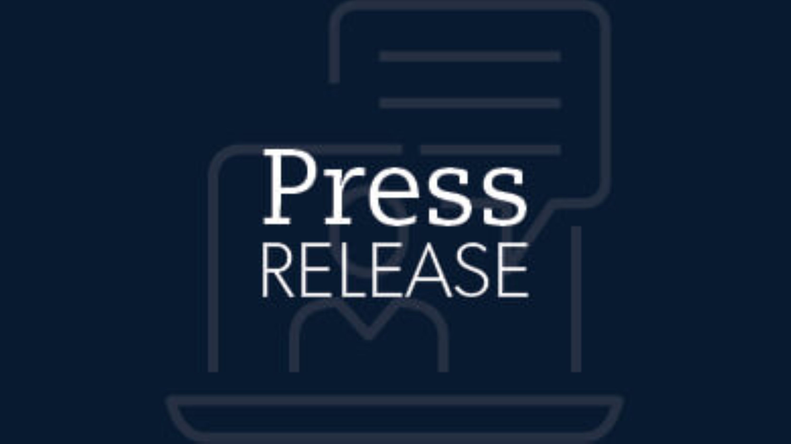 Navy and white press release image